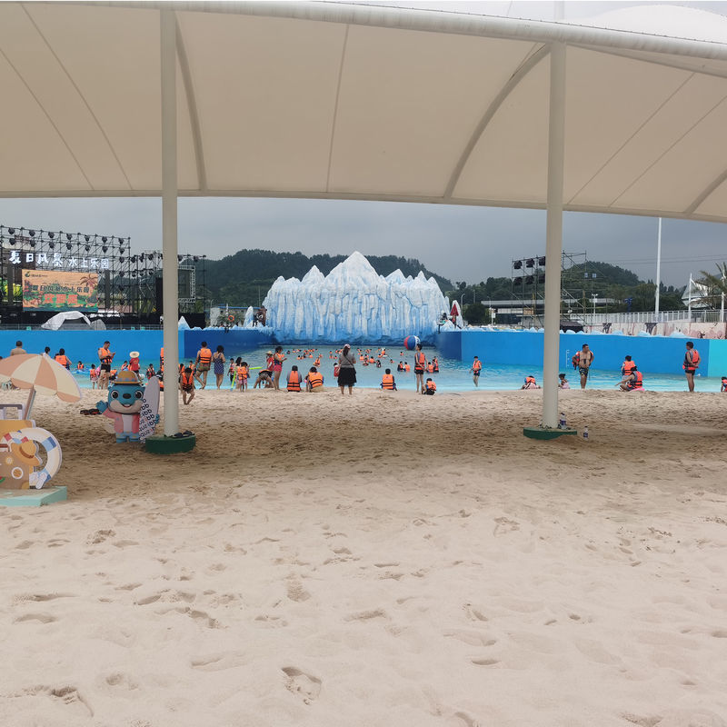 Haute résistance Capacité variable Parc aquatique Piscine à vagues Couleur multiple