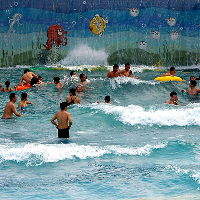 Équipement de parc aquatique avec une profondeur d'eau de 1,8 m Différentes fréquences d'ondes