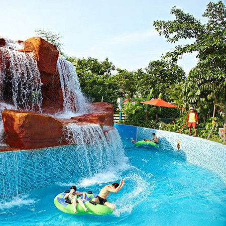 Slow Ice World Outdoor Lazy River à basse vitesse pour 200 personnes Durée 30 minutes