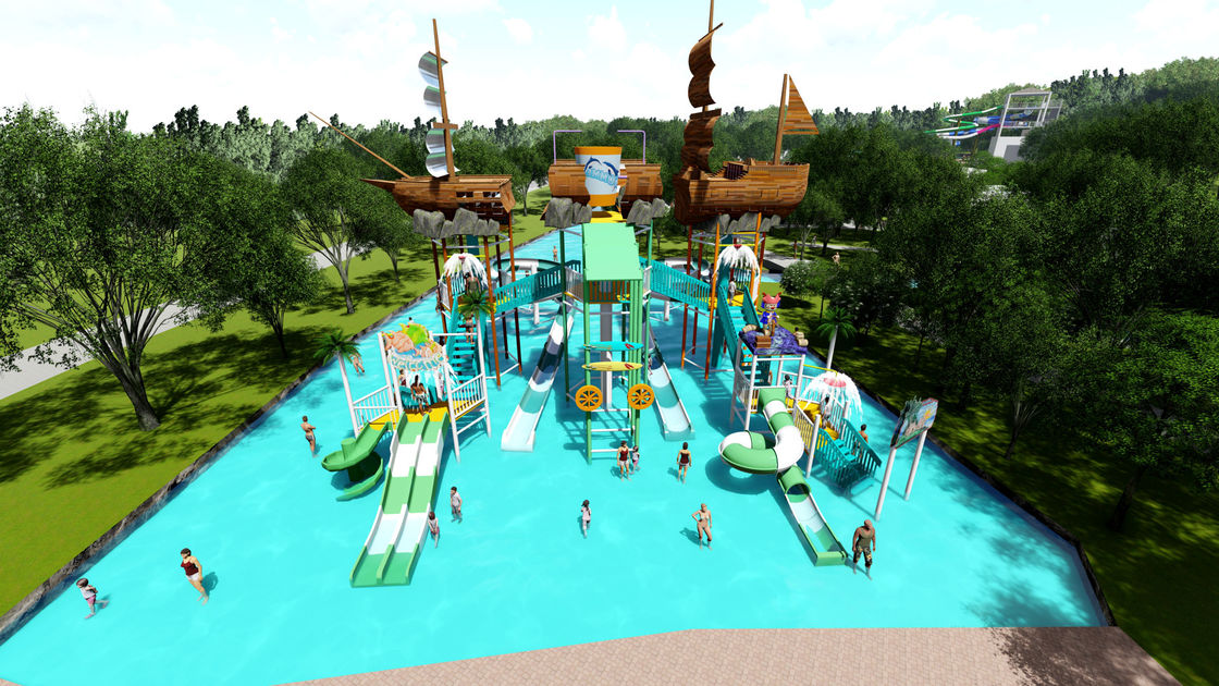 Logiciel de paysage 3D amélioré du parc d'attractions Aqua avec des évaluations client à 5 USD / M2