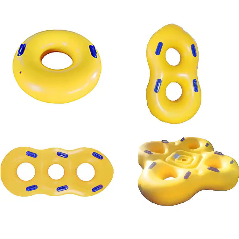 Durabilité élevée accessoires gonflables de parc aquatique couleur personnalisée