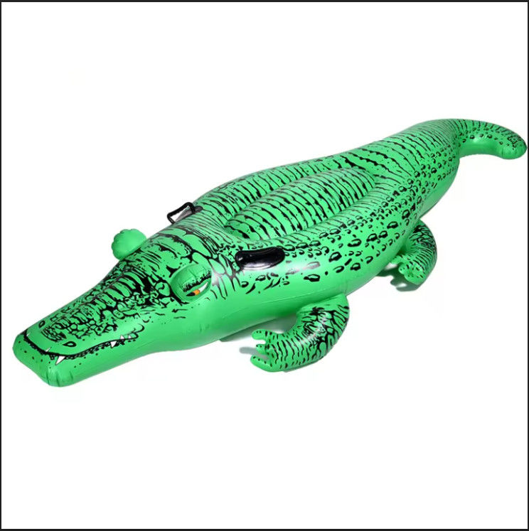 INTEX 58546 Jouet gonflable à l'eau transfrontalier article d'eau Crocodile animal monté filet flottant