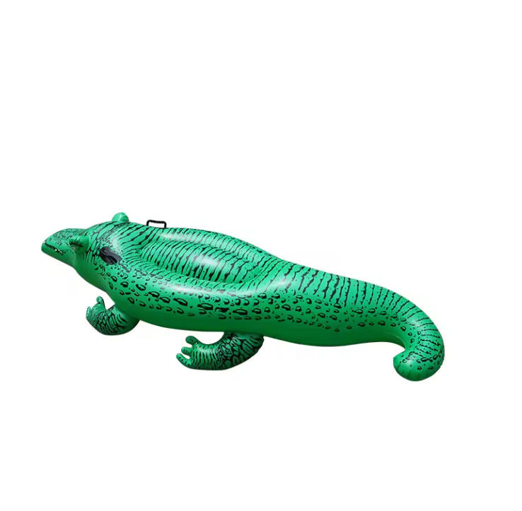 INTEX 58546 Jouet gonflable à l'eau transfrontalier article d'eau Crocodile animal monté filet flottant