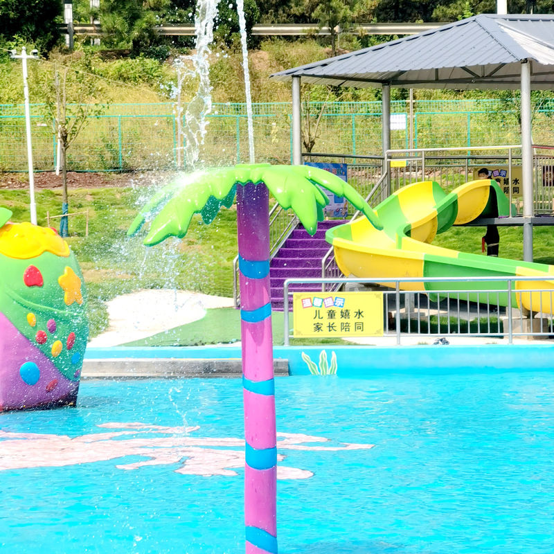 Aire de jeux aquatique certifiée pour le jeu aquatique en extérieur et le plaisir
